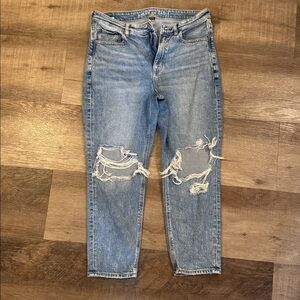 American Eagle Outfitters Distressed Blue Jeans